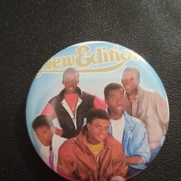 New Edition's Biggest Fan Button Pack!  7 Buttons! - Picture 3 of 8